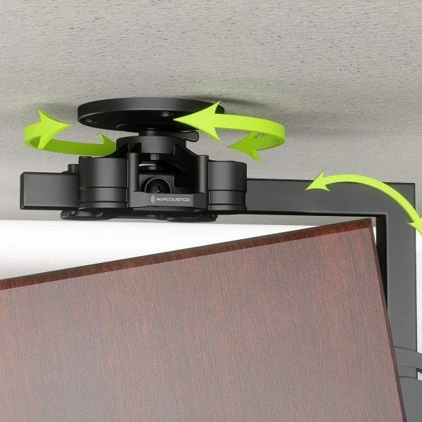 Load image into gallery viewer, V120 MOUNT, isolation acoustique pour les enceintes suspendues aux murs ou aux plafonds 4.6&quot; x 4.6&quot; x 3.5&quot; 40 lbs (18.1 kg) - Drummond Musique
