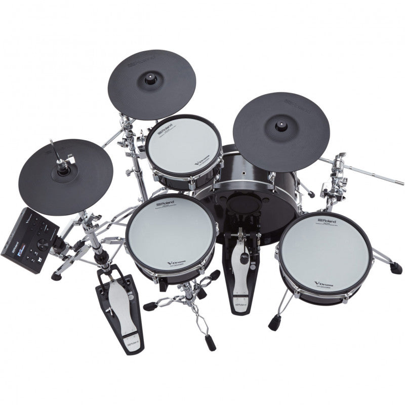 Load image into gallery viewer, ROLAND / VAD 103 / A sleek and economical electronic drum kit with an acoustic drum look, with reduced depth drums and TD-07 module. 1 tom, 1 floor, 1 spit 1 ride
