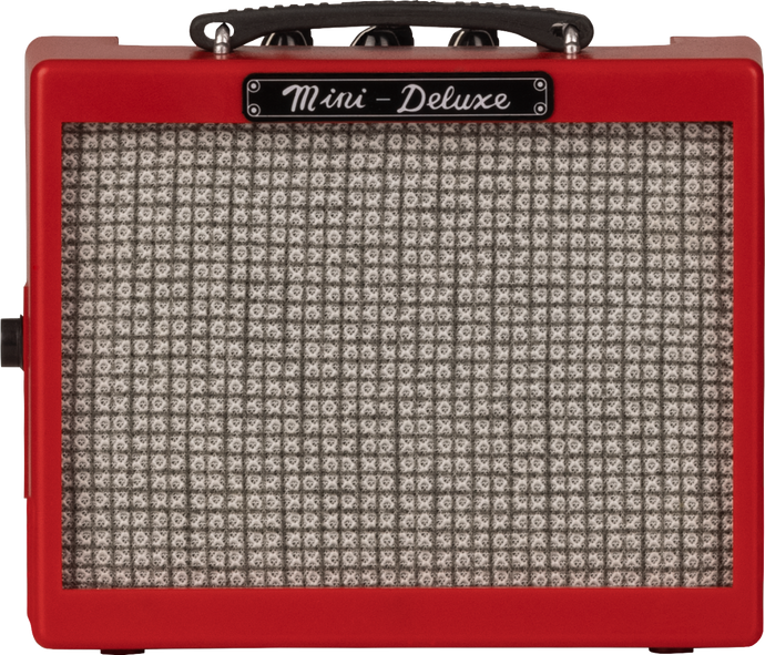 Mini Deluxe Portable Guitar Amplifier - Red 
