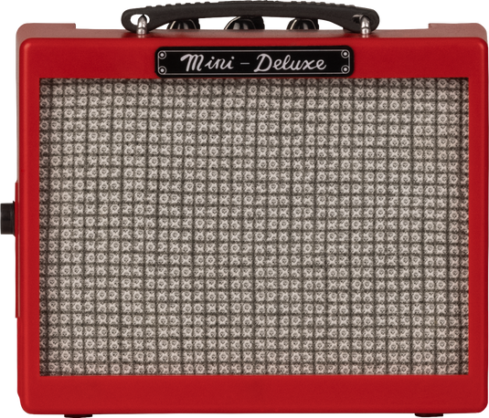 Mini Deluxe Portable Guitar Amplifier - Red 
