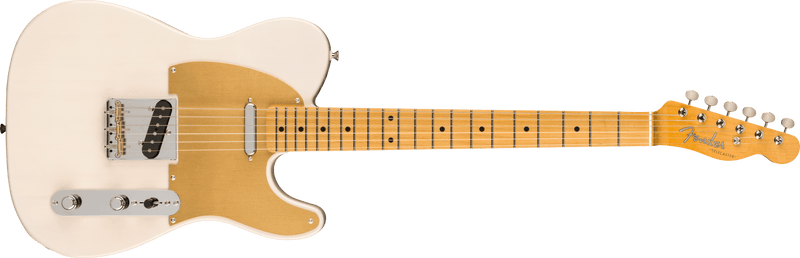 Chargez l&#39;image dans la visionneuse de la galerie, Guitare électrique, &quot;JV MODIFIED &#39;50S TELECASTER®, Touche en érable, &quot;WHITE BLONDE&quot; avec étui souple
