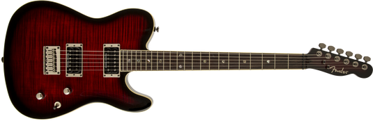 Guitare électrique, Édition Spéciale "Custom Telecaster FMT HH"- "Black Cherry Burst" (pas d’étui)