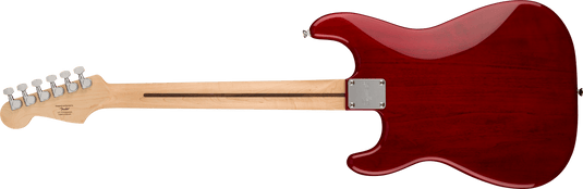 Guitare électrique, "Squier Stratocaster HT Pack-Crimson Red Transparent" avec Frontman 10G-120V