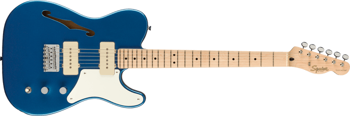 Guitare électrique, Paranormal Cabronita Telecaster Thinline, Semi-hollow body,touche en érable-Lake Placid Blue pas d’étui