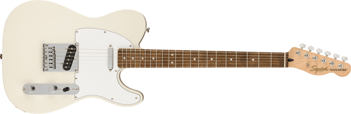 Guitare électrique,  Affinity Series Telecaster, Touche en Laurier- Blanche, Pickgard Olympic White (pas d’étui)