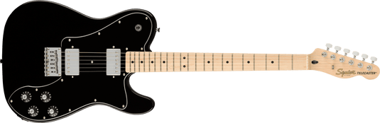 Guitare électrique, Affinity Series Telecaster Deluxe, Touche en érable -Noir (pas d’étui)