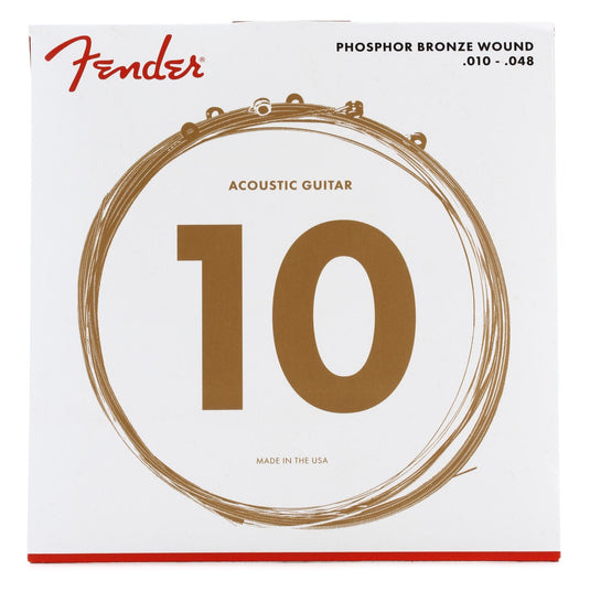 Phosphor Bronze Acoustic Guitar Strings 10-48