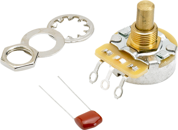 Solid Shaft Pot No Charge 250,000 (Vol. or Tone)