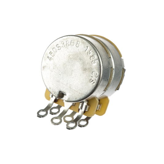 Potentiomètre à arbre divisé double 500K/250K