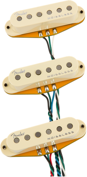 Micros Stratocaster silencieux 