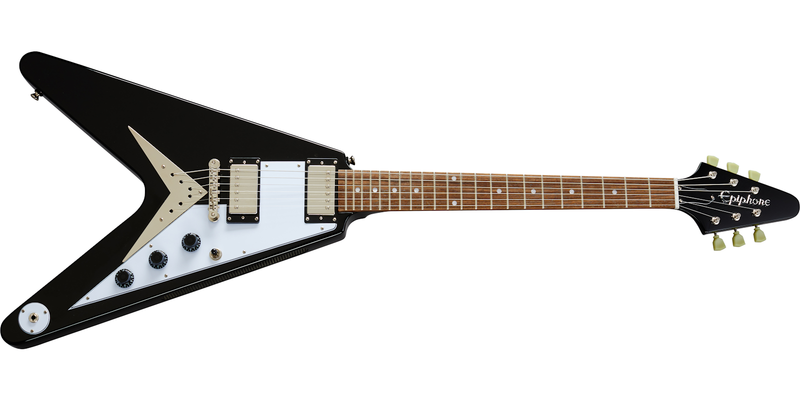 Load image into gallery viewer, Electric guitar, Flying V- Ebony
