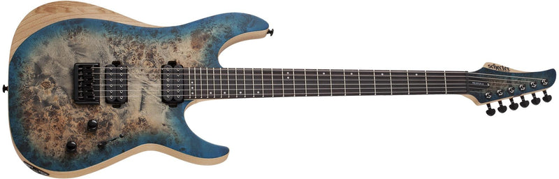 Chargez l&#39;image dans la visionneuse de la galerie, Guitare électrique, Modèle “Reaper-6”, 24 frettes avec un fini “Satin Sky Burst”
