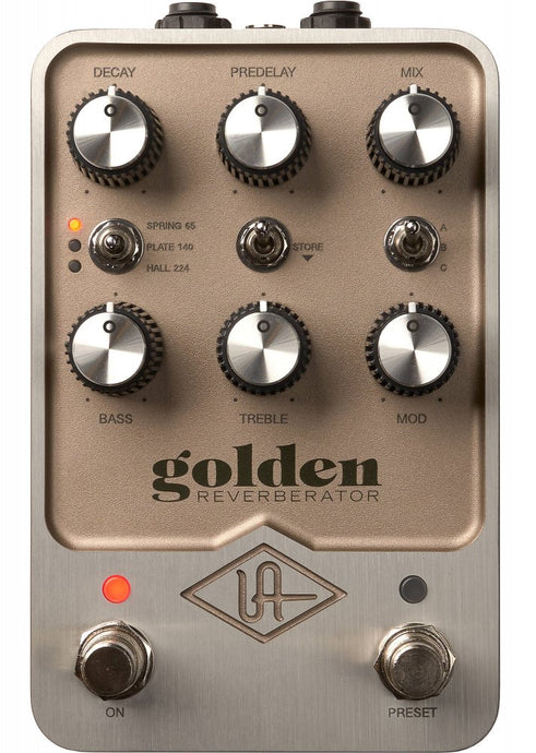 UNIVERSAL AUDIO / Golden Reverberator Stereo reverb pedal