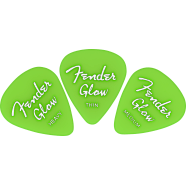 Médiator de forme 351 “Glow in the dark” lot de 12