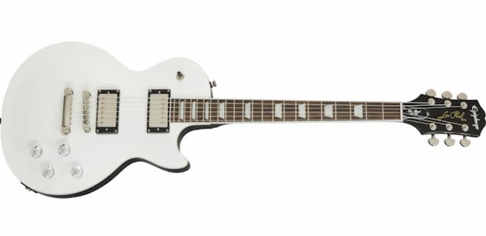 Electric guitar, Epiphone LP Muse White Metallic