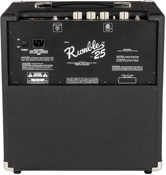 Amplificateur pour basse 25w "Rumble 25" (V3) 120V
