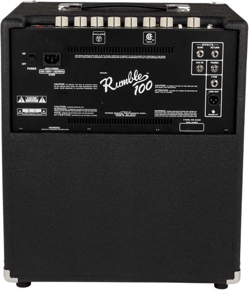 Amplificateur pour basse 100w "Rumble 100"  (V3) 120V