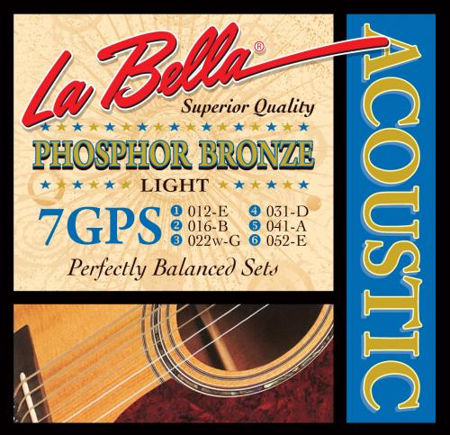 Phosphor Bronze Acoustic Guitar Strings 12-52