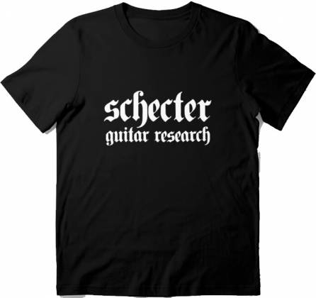 SCHECTER / SCHECTERTSHIRT-M / Schecter T-Shirt - Medium - Black