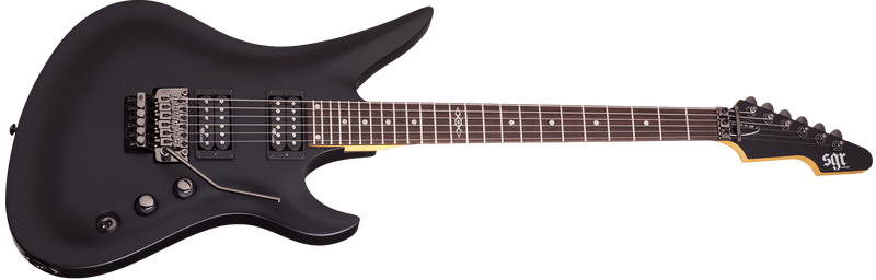 Chargez l&#39;image dans la visionneuse de la galerie, Guitare électrique, &quot;Avenger FR SGR  Midnight Satin Black&quot;
