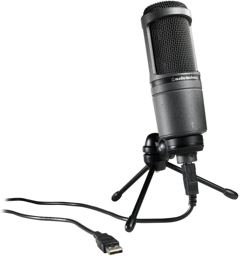 Load image into gallery viewer, AUDIO TECHNICA / AT2020USB / USB condenser microphone with integrated headphone output 
