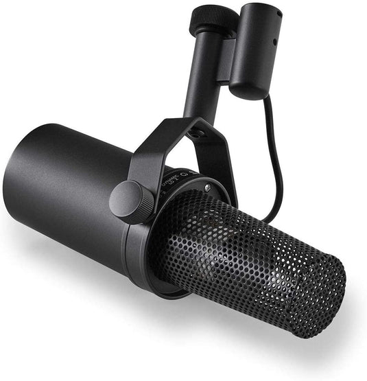 SHURE / SM7B / Dynamic cardioid studio microphone for vocals with switchable response curve.