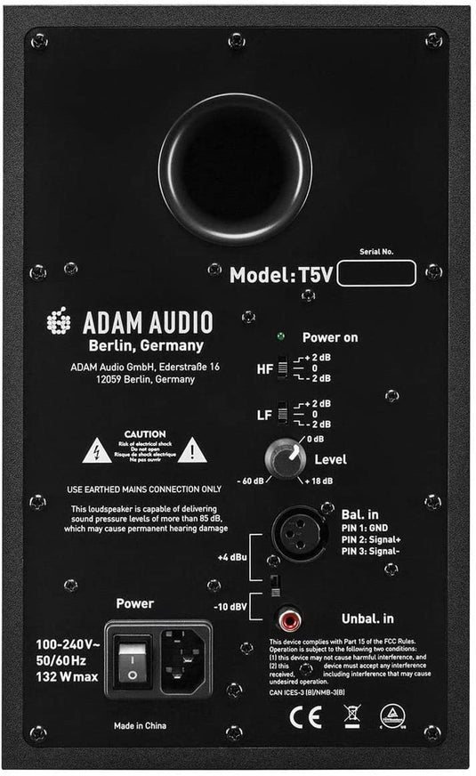 5-inch “T5V” reference monitors