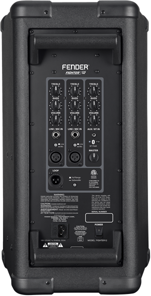 Enceinte amplifiée à 2 voies 