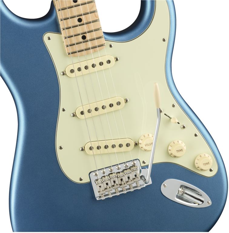 Load image into gallery viewer, Electric guitar, &quot;American Performer Stratocaster&quot;-satin blue
