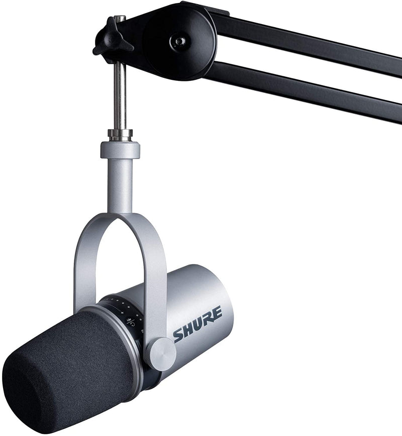 Load image into gallery viewer, SHURE / MV7-S / MV7 XLR/USB Dynamic Podcasting Microphone-Silver 
