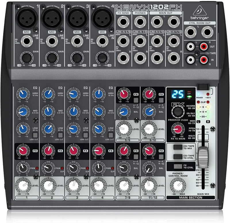 Load image into gallery viewer, BEHRINGER / XENYX_1202FX / Mixer w/DSP 
