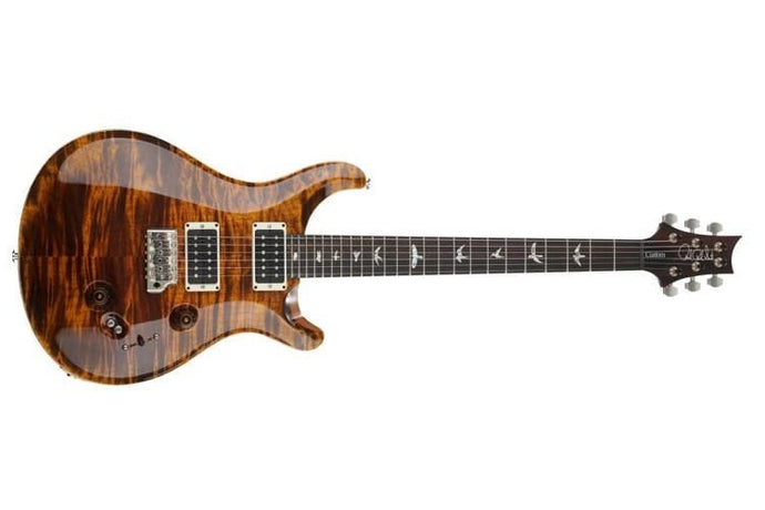 PRS / 105859:OI:N / CUM4FNHHSI63_5-54, Custom 24-08 Non-10/ Pattern Regular Orange Tiger with hard case