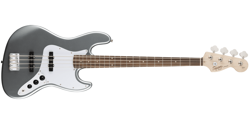 Load image into gallery viewer, 4-string electric bass &quot;Affinity Jazz-Bass Slick Silver&quot;
