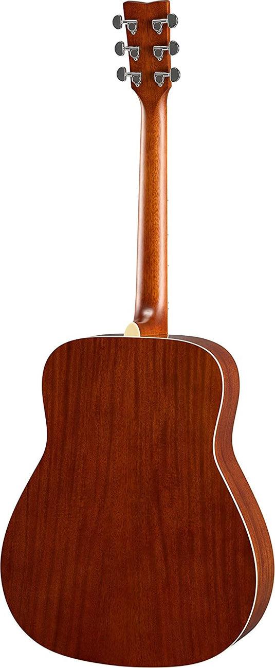 Solid spruce top, Mahogany back &amp; sides, natural finish