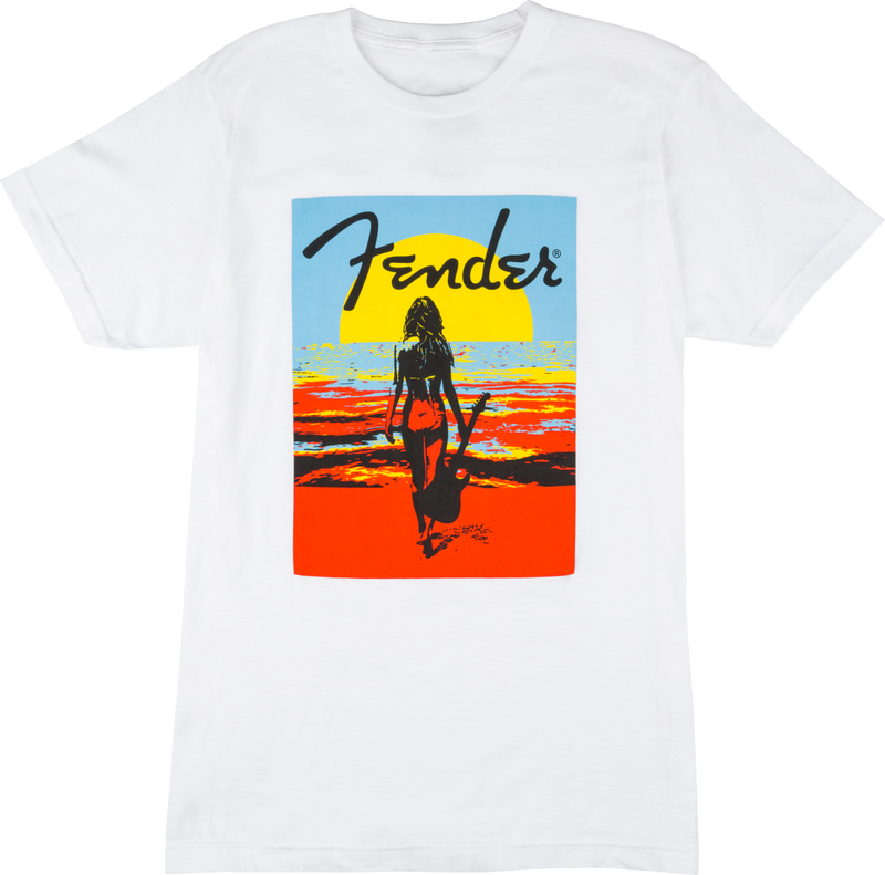 Load image into gallery viewer, Endless Fender Summer T-Shirt, White L
