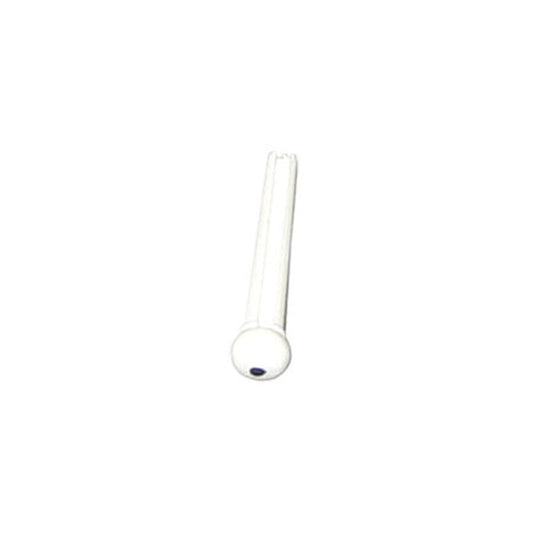 White plastic deck pins