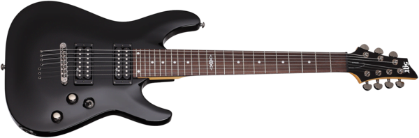 Guitare électrique 7cordes model C7 SGR, fini ‘’midnight satin’’ avec étui
