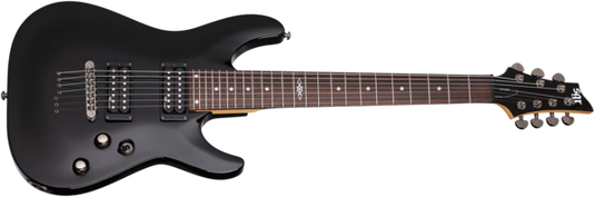 Guitare électrique 7cordes model C7 SGR, fini ‘’midnight satin’’ avec étui
