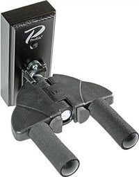 Black auto-grip wall hanger for ukulele