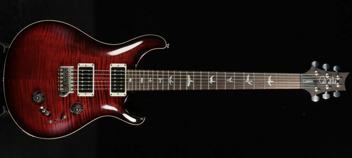 Guitare électrique, Custom 24-08 Guitar, Fire Red Burst, Flame Maple, Rosewood, Pattern Thin