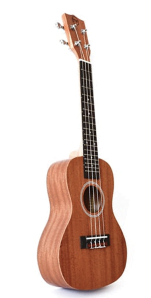 Load image into gallery viewer, “Pioneer” series soprano ukulele, laminated sapele top, soft case included.
