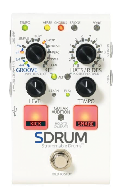 “SDRUM” rhythm pedal