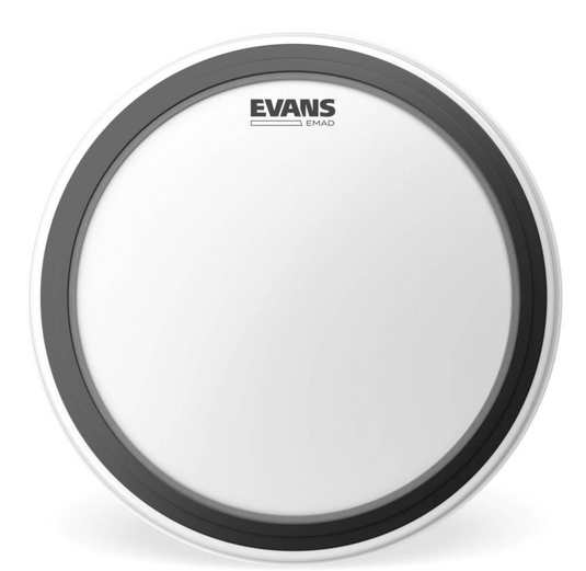 EVANS / BD22EMADCW / peau bass drum 22’’ EMAD coated, 1 ply 10 mil