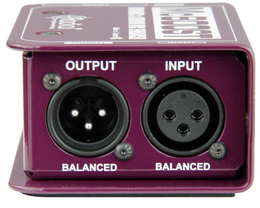 RADIAL / MCBOOST / signal booster for ribbon microphone or others 26 dB w/ variable gain