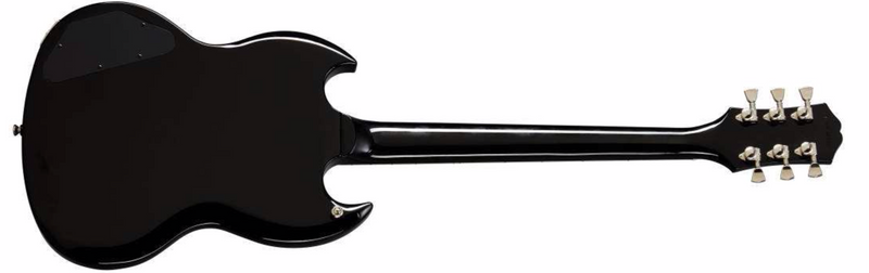 Load image into gallery viewer, SG Modern Figured Electric Guitar - &quot;Trans Black Fade&quot;
