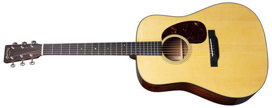 Acoustic guitar. standard series D-18, elec., left-handed, hard case