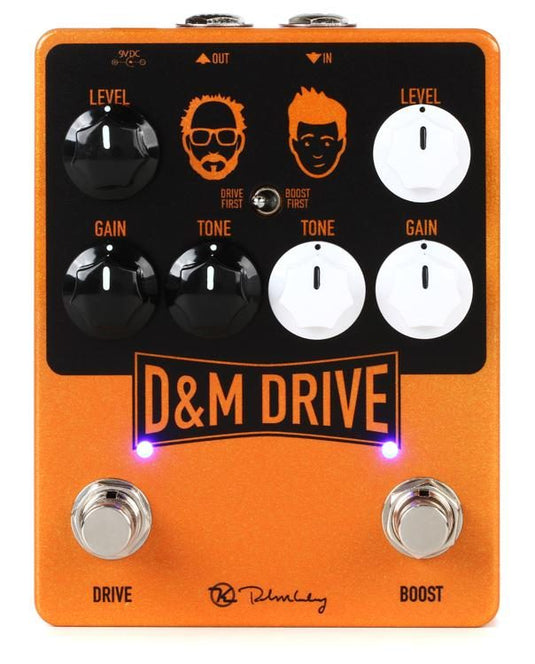 Keely / D&M-DRIVE / Overdrive and boost pedal with interchangeable order edition (That Pedal Show)