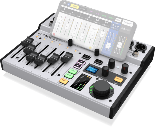 BEHRINGER / FLOW 8 / 8-input digital console, USB, Bluetooth