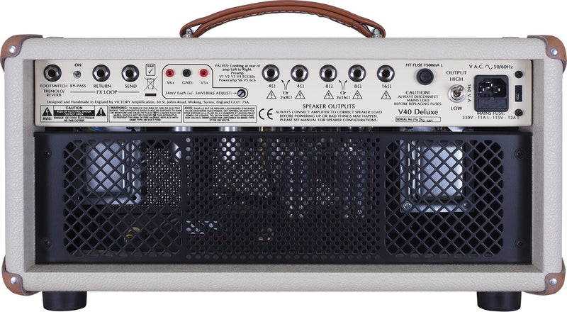 Load image into gallery viewer, Guitar amplifier &quot;V40H DELUXE_HEAD&quot; 40W
