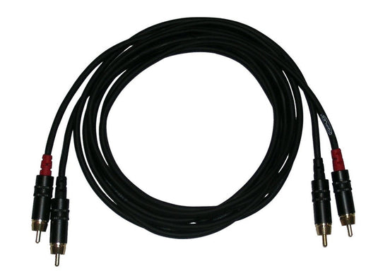 10ft 2 X RCA M to 2 X RCA M Cable